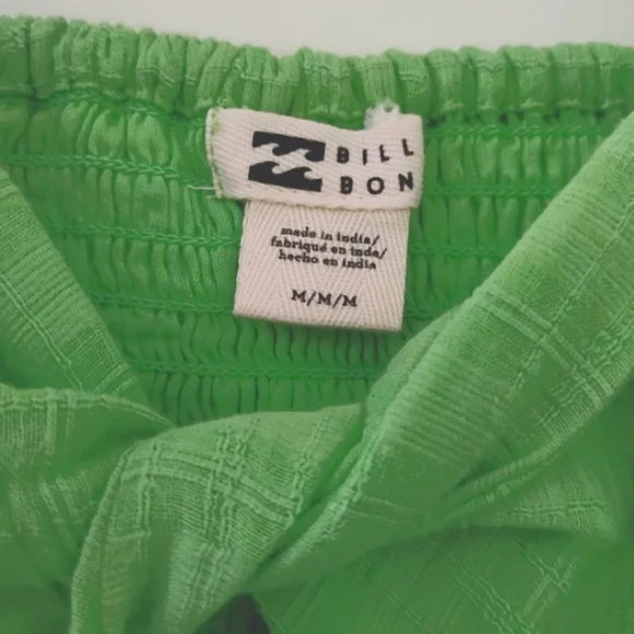 Billabong Sol Puff Sleeve Mini Dress. Size M - Picture 5 of 16